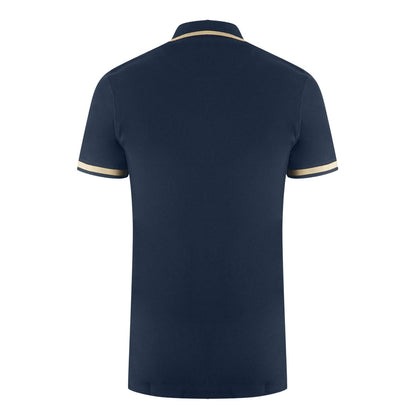 Aquascutum Mens P01023 85 Polo Shirt Navy