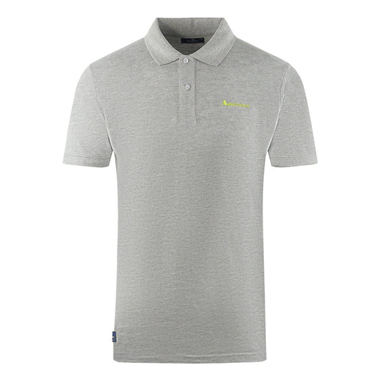 Aquascutum Mens Po001 05 Polo Shirt Grey