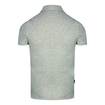 Aquascutum Mens Qmp020 94 Polo Shirt Grey