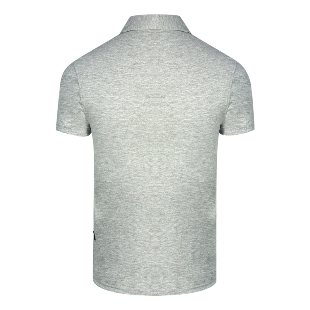 Aquascutum Mens Qmp021 94 Polo Shirt Grey