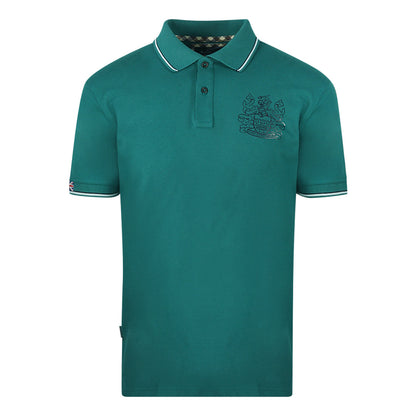 Aquascutum Mens Polo Shirt Qmp023 32 Green