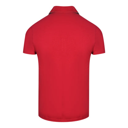 Aquascutum Mens Qmp041 32 Polo Shirt Red