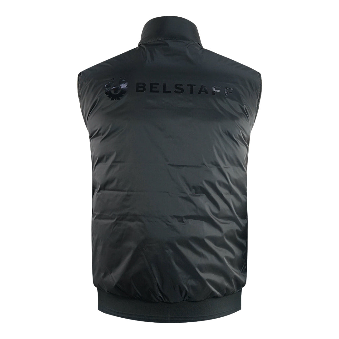 Belstaff Mens Reversible Flash Circuit Gilet Bknyl Jacket Black