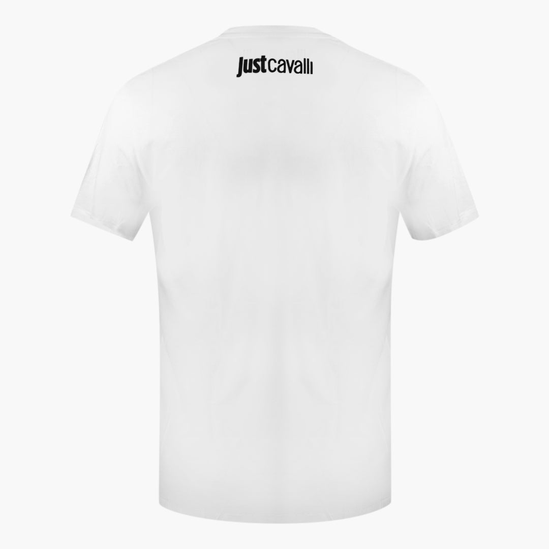 Just Cavalli Mens S03Gc0514 100 T Shirt White