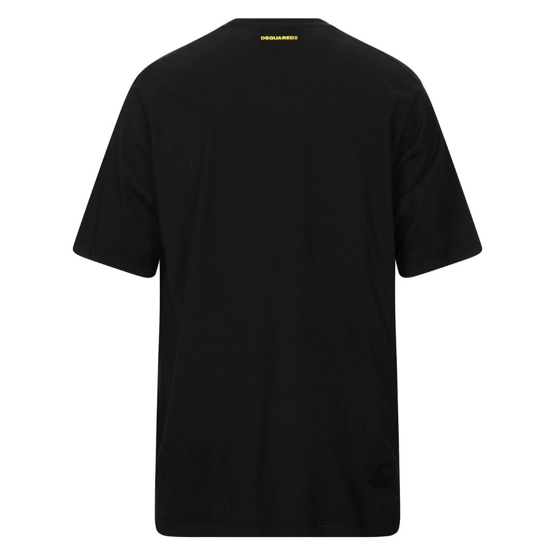 Dsquared2 Mens T Shirt S74Gd0569 900 Black