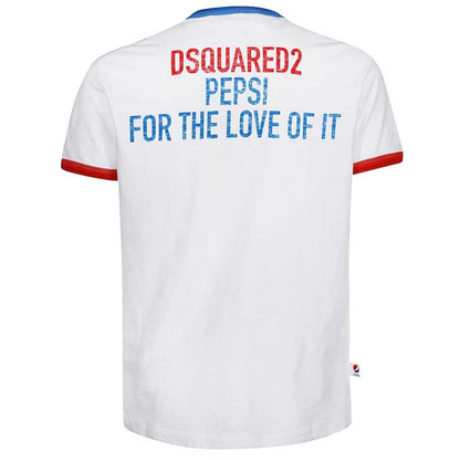 Dsquared2 Mens T Shirt S78Gd0040 100 White