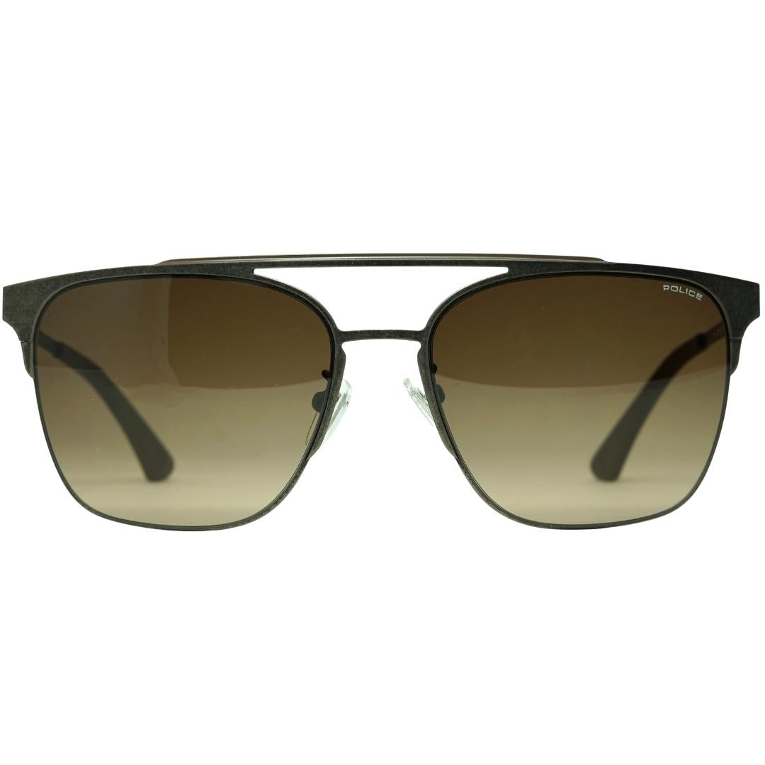 Police Mens Sunglasses Spl347M 05Af Brown