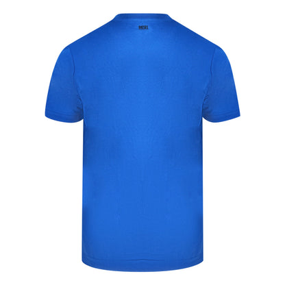 Diesel Mens T Cherubik New 8Ii T Shirt Blue