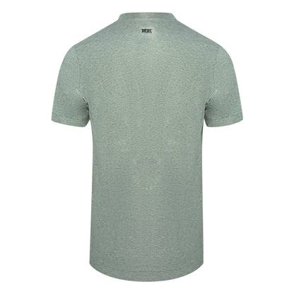 Diesel Mens T Diamantik New 912 T Shirt Grey