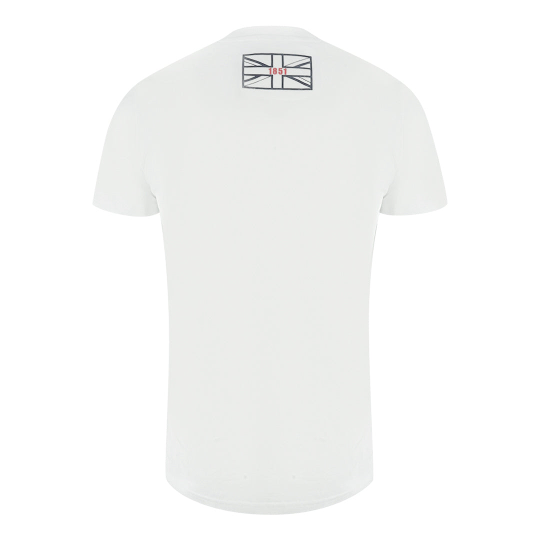 Aquascutum Mens T00123 01 T Shirt White