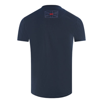 Aquascutum Mens T00123 85 T Shirt Navy Blue