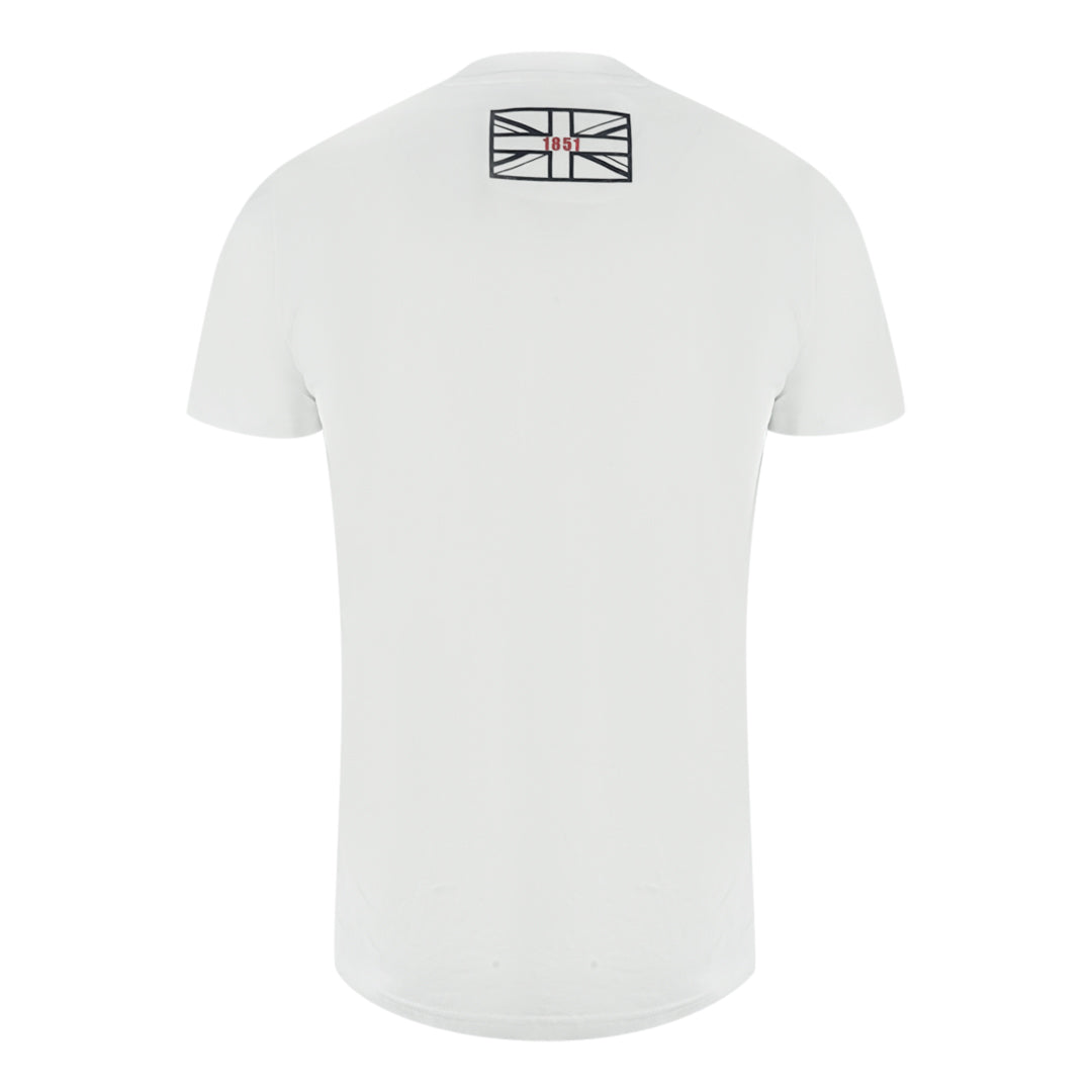 Aquascutum Mens T00723 01 T Shirt White