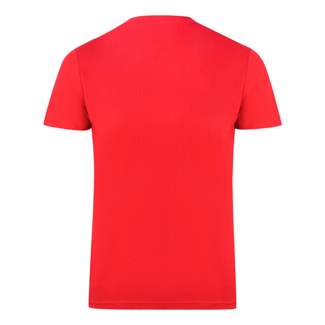 Aquascutum Mens T01123 52 T Shirt Red