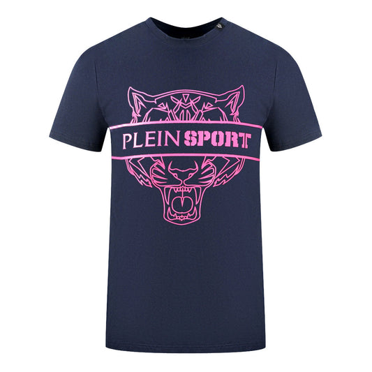 Plein Sport Mens Tips112It 85 T Shirt Navy