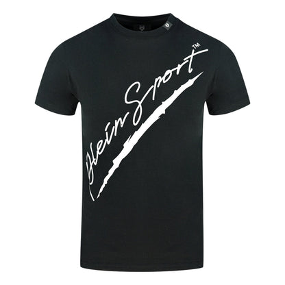 Plein Sport Mens T Shirt Tips122Tn 99 Black