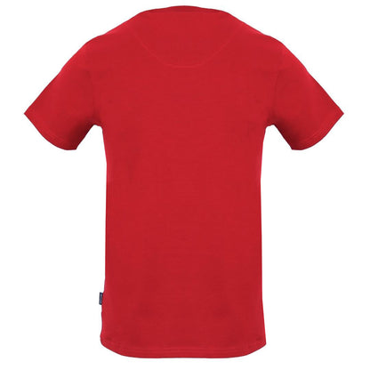 Aquascutum Mens Tsia02 52 T Shirt Red