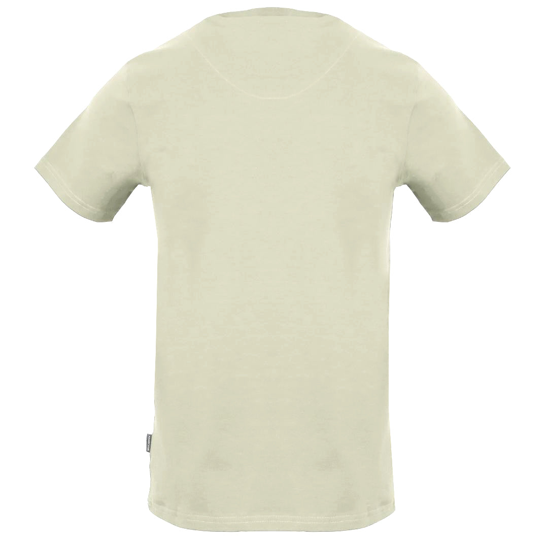 Aquascutum Mens Tsia103 12 T Shirt Beige