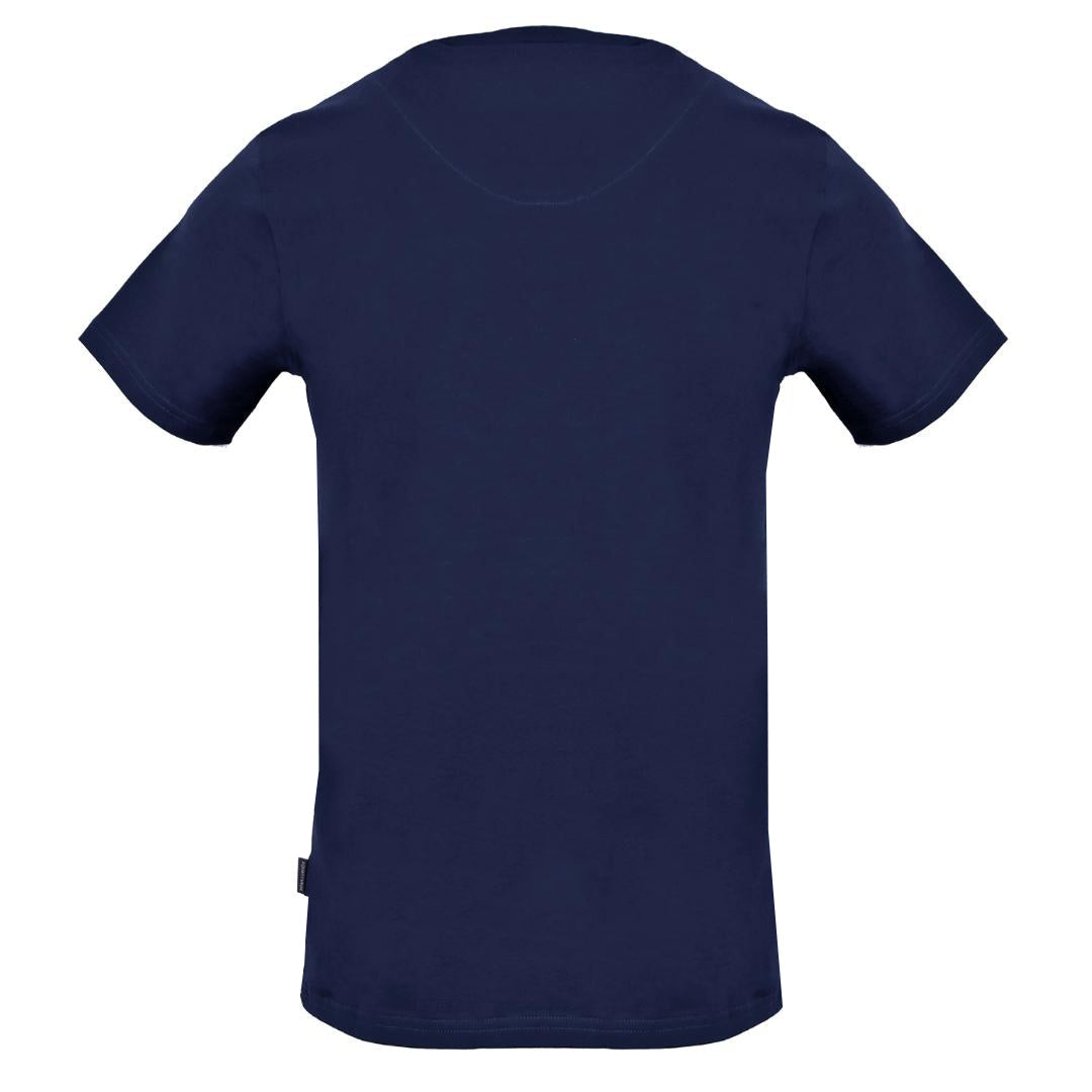 Aquascutum Mens Tsia29 85 T Shirt Blue