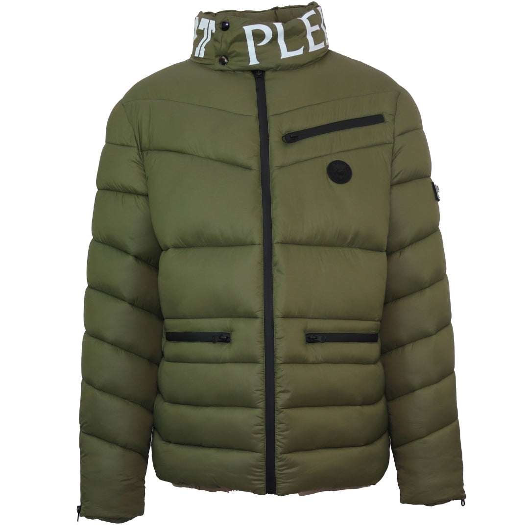 Plein Sport Mens Upps03S 32 Jacket Green