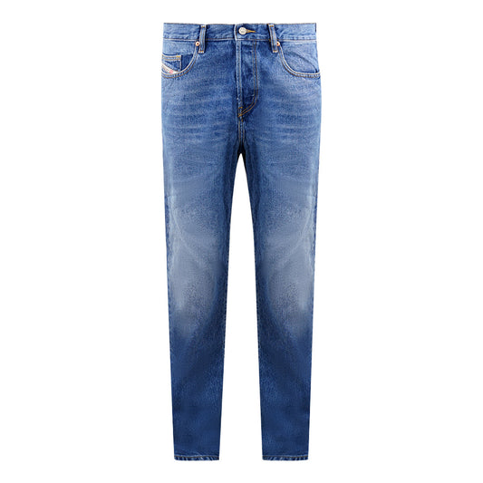 Diesel Mens Zatiny-X RM042 Denim Jeans Blue